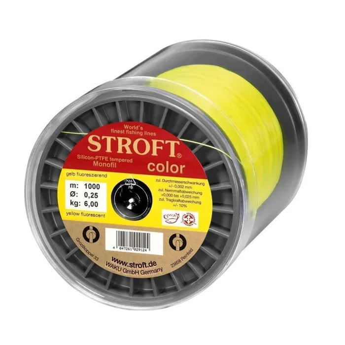 STROFT color gelb flouresz. 1000m 0,28mm