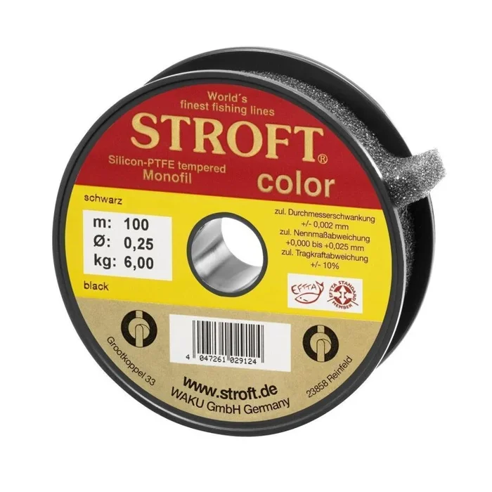 STROFT color schwarz 100m 0,15mm