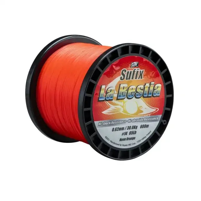 SUFIX La Bestia 0,62mm 30kg Neon Orange 600m