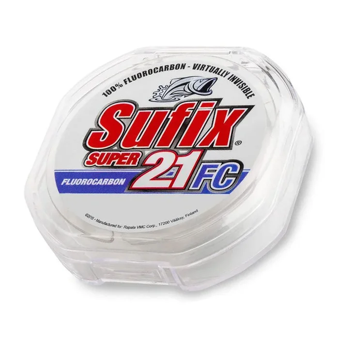 Sufix Super 21 FC Clear / Fluorocarbon » HechtundBarsch.de