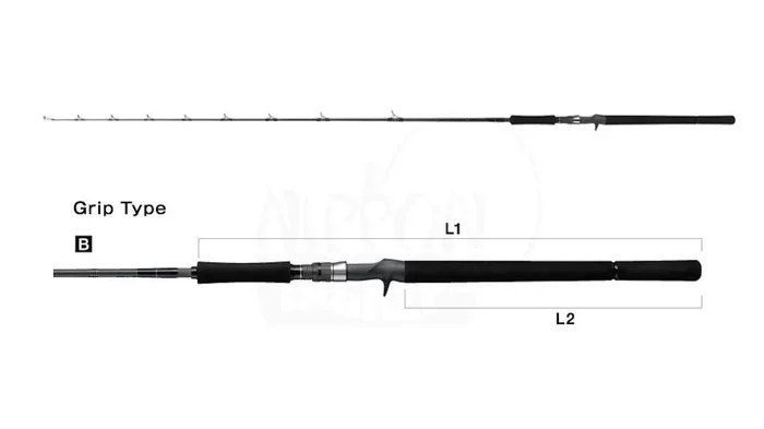 Tailwalk MB Jigging C57MH Light Game Meeresrute / Jigging Rute