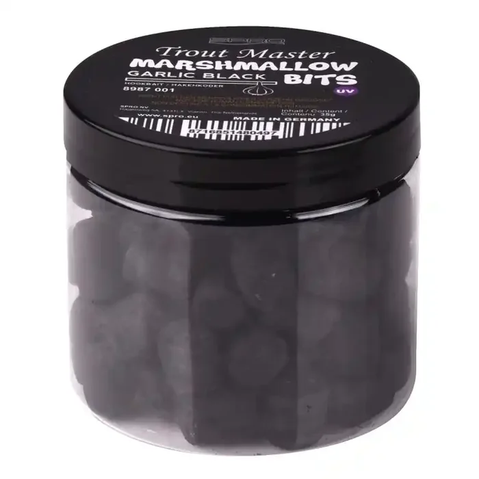 TROUT MASTER Guimauves à l‘ail noir 35g