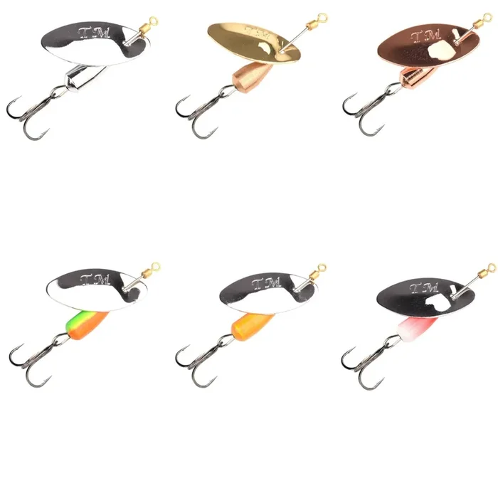 Trout Master La Tournante – Spinner zum Forellenangeln 3.5g / Gr. 2 Firetiger