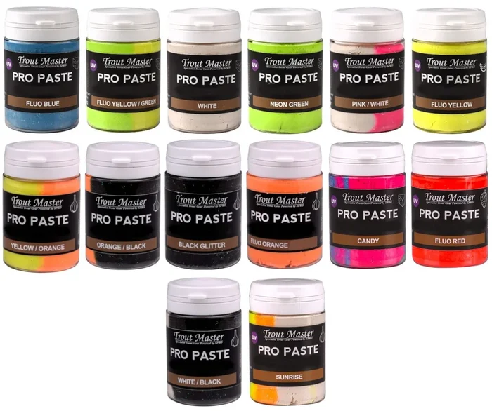 Trout Master Pro Paste Teig – 60g Forellenteig Candy / Fish