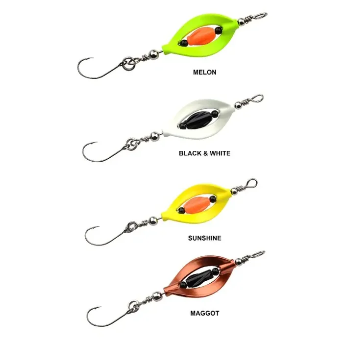 TROUTMASTER Incy Dubbele Lepel 3.3g Meloen