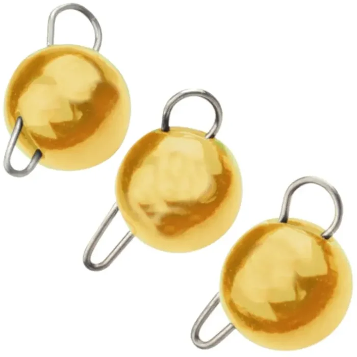 TROUTMASTER Wolfraam Bodem Jigs Goud 1g