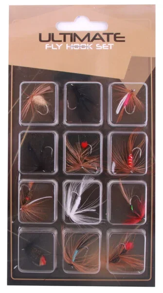 Ultimate Fly Set, 12 Fliegen!