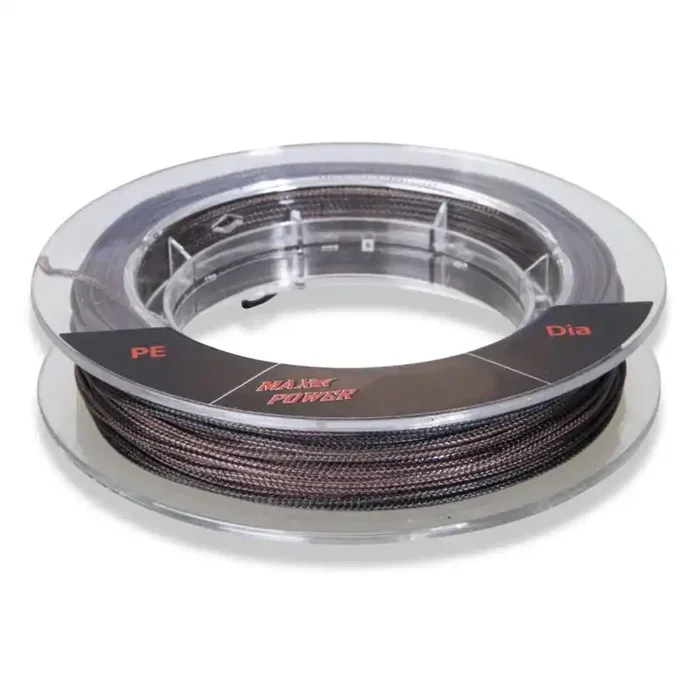 UNI CAT Camou X-12 Leader 0,7mm 74kg 25m Bruin/Zwart