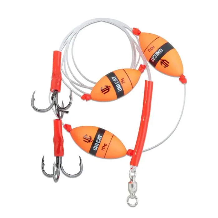 UNI CAT Gewichtloze Stinkende GT-41 Rig Gr.3/0 150cm 1,15mm 48,4kg