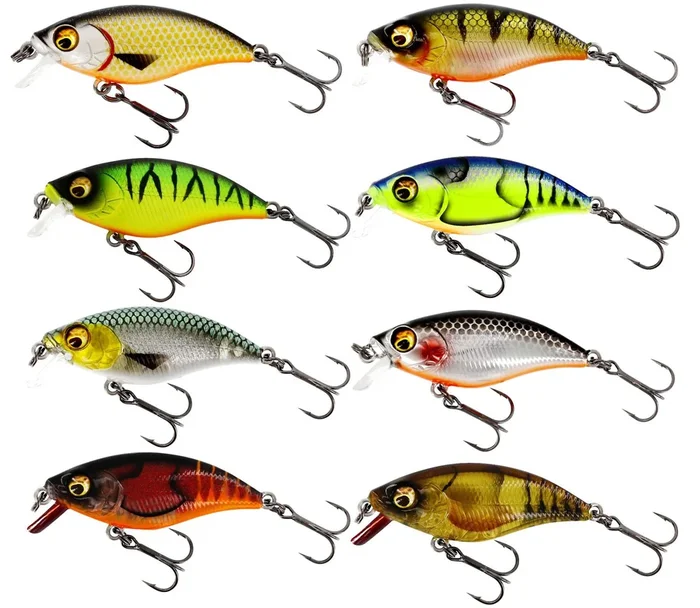 Westin BuzzBite SR Crankbait 5cm 6g Low Floating – Wobbler Clear Brown Craw