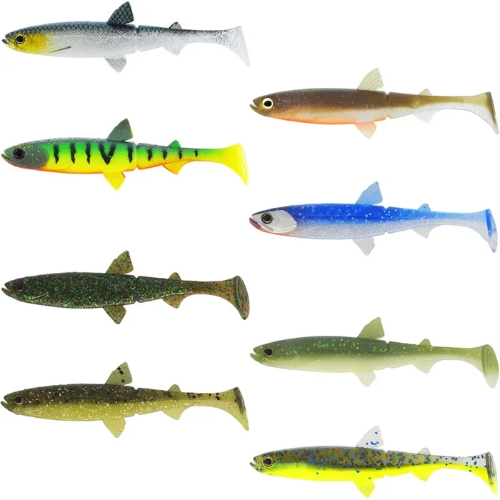 Westin Hypoteez Shadtail 6,5cm 2g – 4 Gummifisch Keiko Baitfish