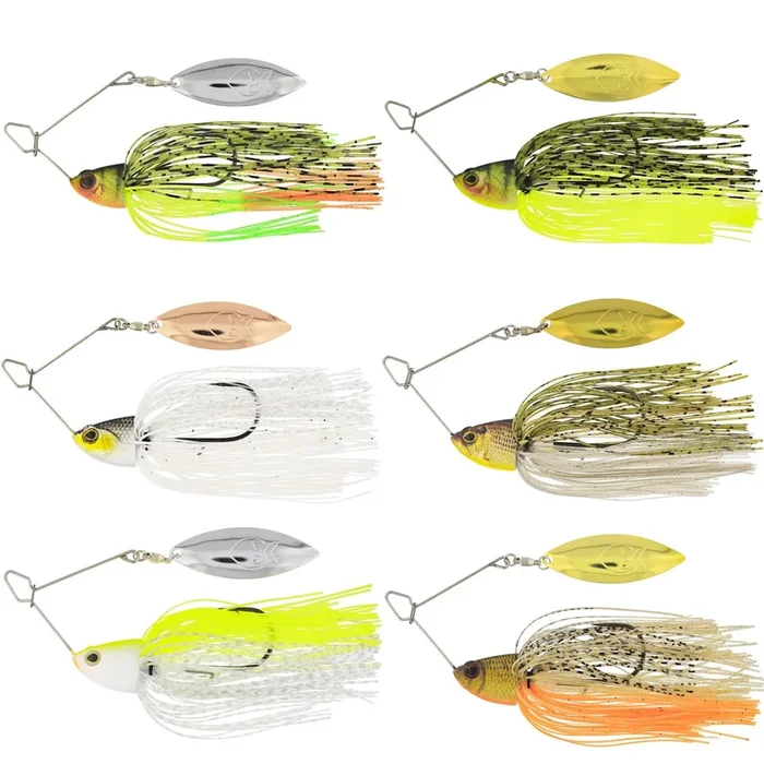 Westin MVIBE Willow – Spinnerbait Gr. 3/0 / 12g / Willow Silver + Firetiger