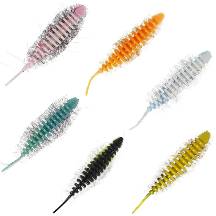 Westin Needle Bug 6,5cm – 5 Gummikäfer Black / Chartreuse / Banana
