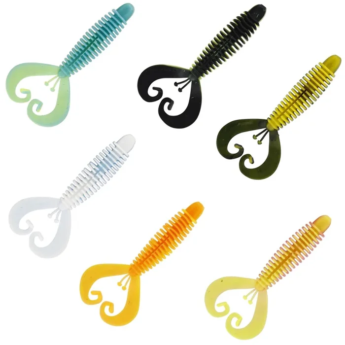 Westin Ringcraw 6cm – 10 Gummikrebs Black / Chartreuse / Garlic / Cheese