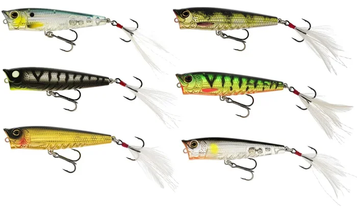 Westin Spot-On Popper 6,5cm 7g Floating – Oberflächenköder Firetiger Flash