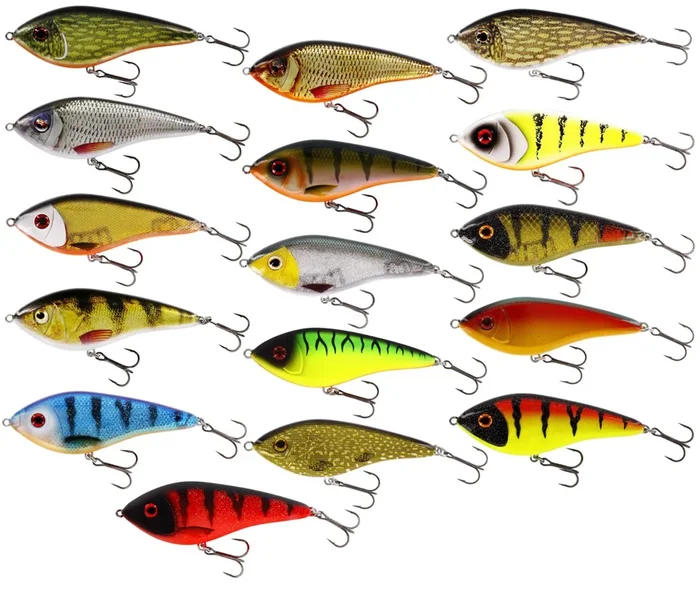 Westin Swim Glidebait Sinking 13,5cm 86g – Jerkbait Fire