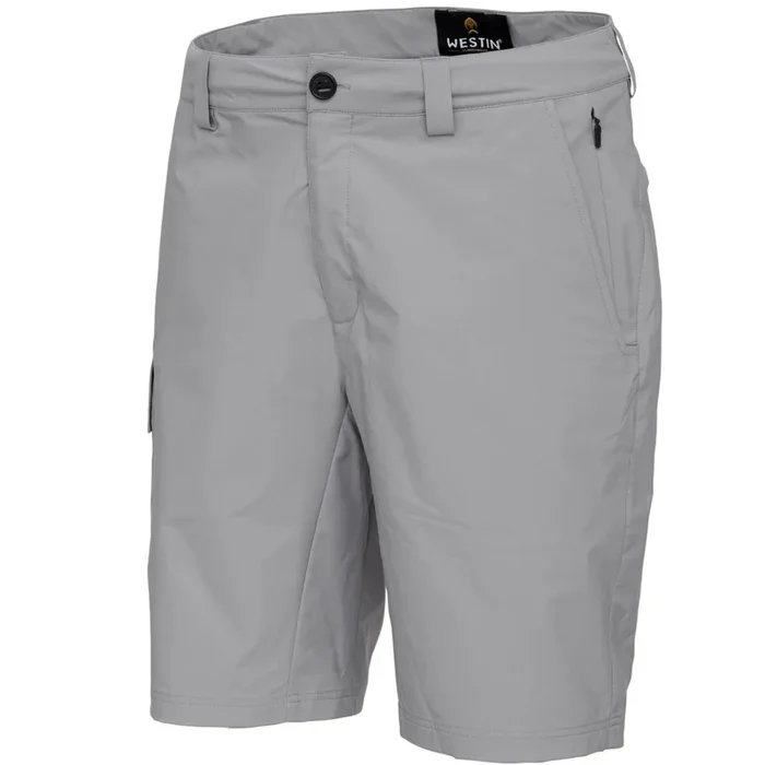 Westin Tide Upf Shorts Grey – kurze Angelhose XL