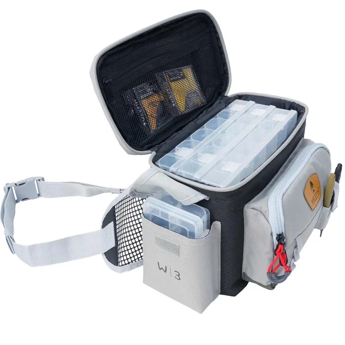 Westin W3 WAIST PACK Angeltasche + 4 Boxen Grey/Black 36 x 23 x 21 cm ab 119 € preisgünstig kaufen