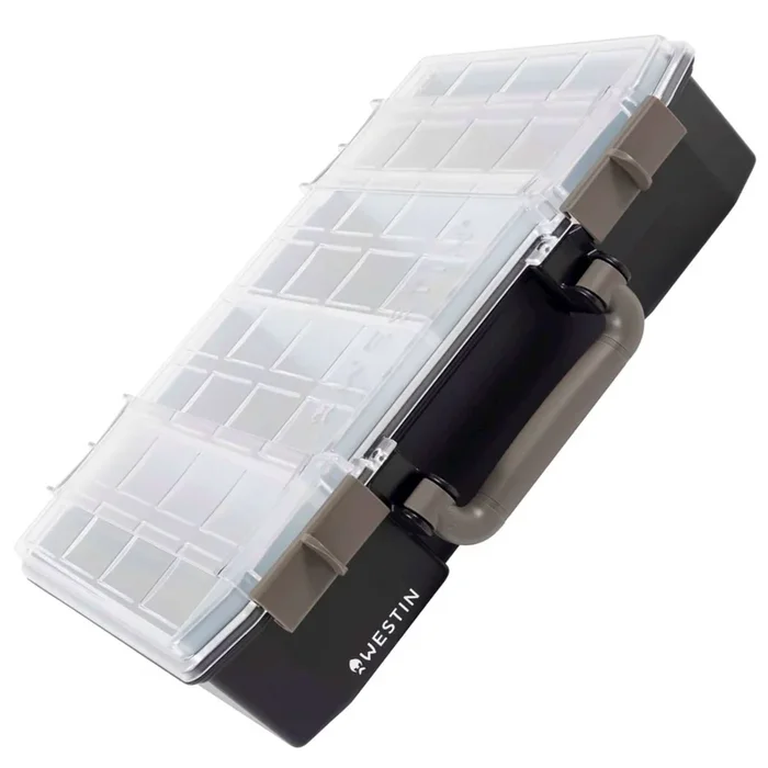 Westin W6 Lure Vault 7,9×33,7×27,8 + 4 Inserts – Angelbox