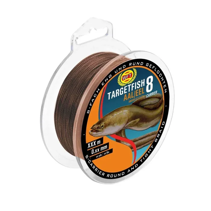 WFT Target Fish 8 Aal brown 160m 0,12mm ab 12.89 € preisgünstig kaufen