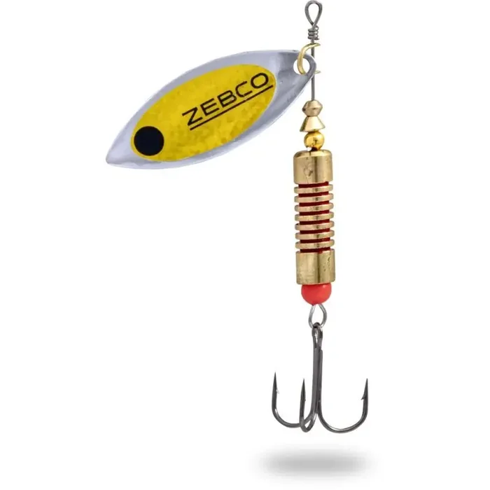 ZEBCO Trophy Z-River No.2 8g Silver/Holo Gold foil