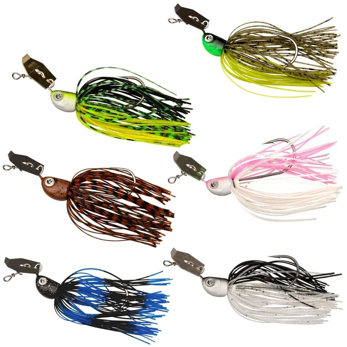 Zeck Predator Bladed Jig – Spinnköder Gr. 4/0 / 7g / Chartreuse Party