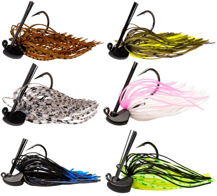 Zeck Skirted Jig Fransen Jighaken – Fransenköder Jigkopf Gr. 1/0 / 10g Chartreuse Party